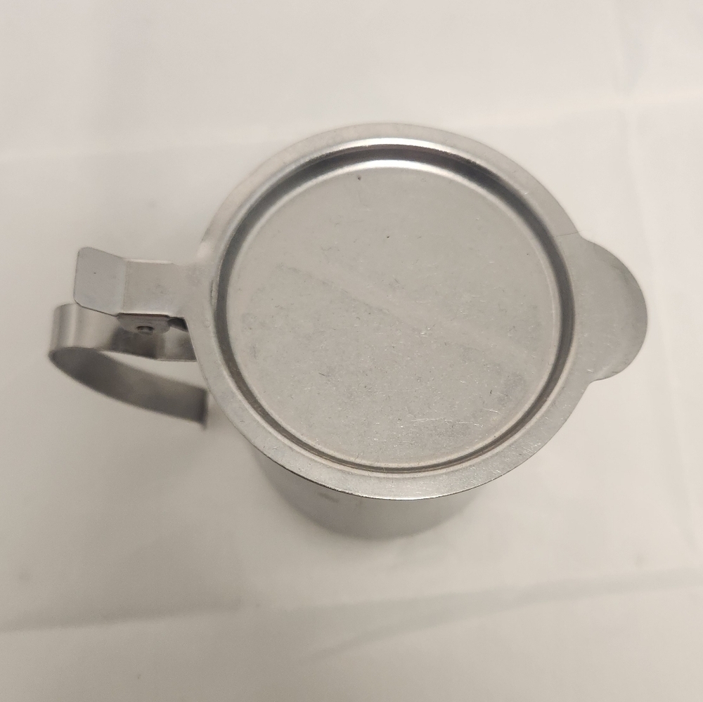 3 1/2” Vintage Stainless Steel Creamer/Syrup Pitcher - Picture 6 of 10